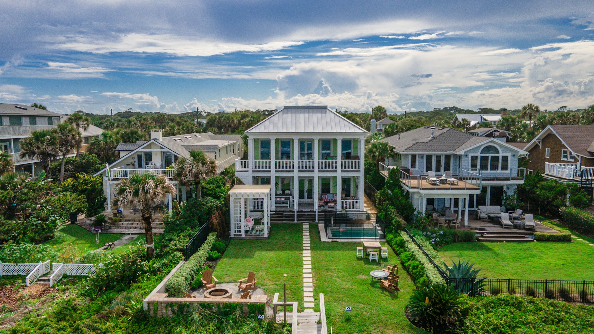 Finished coastal home